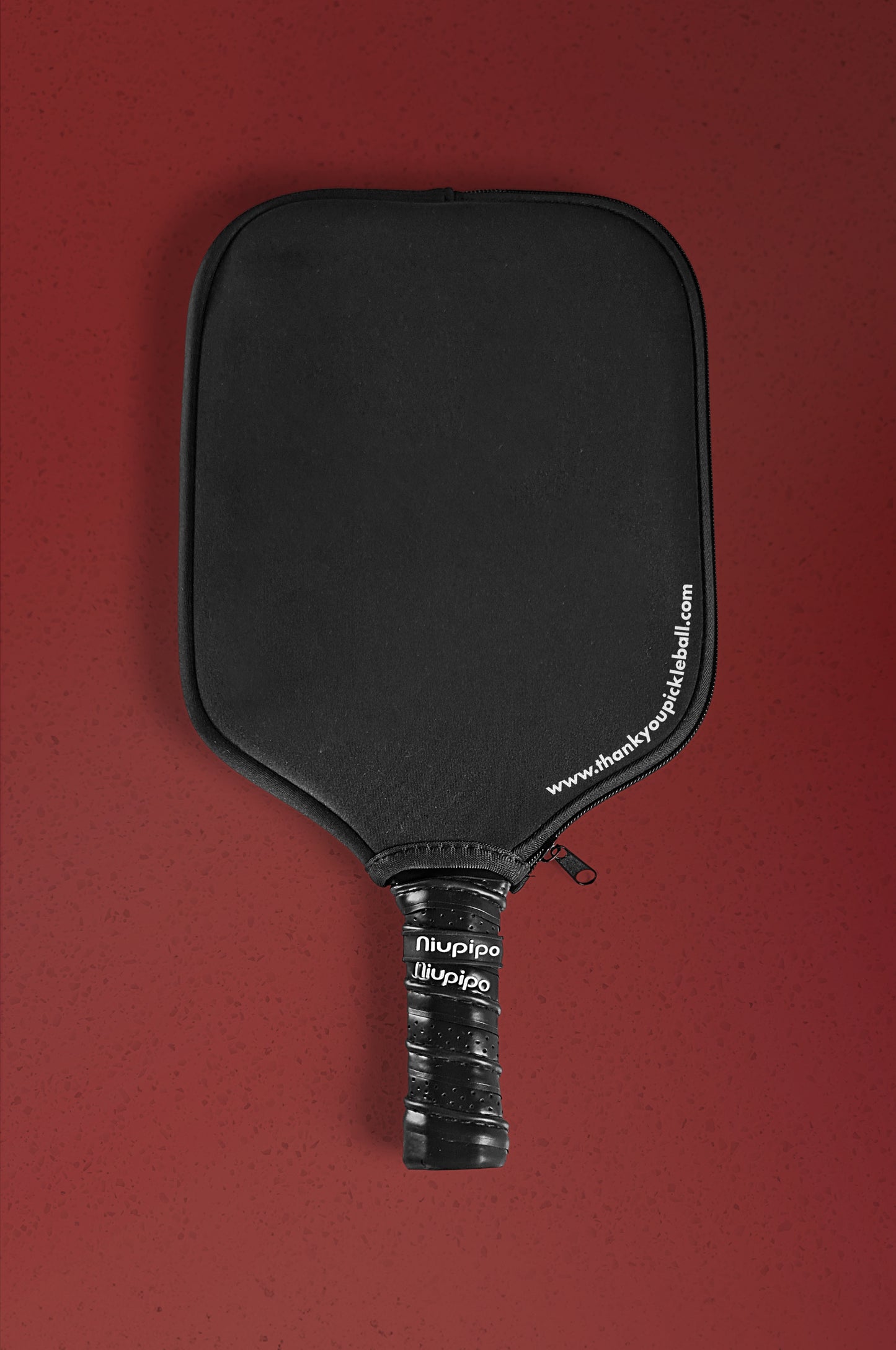 Personalized Pickleball Paddle Cover - Left Print