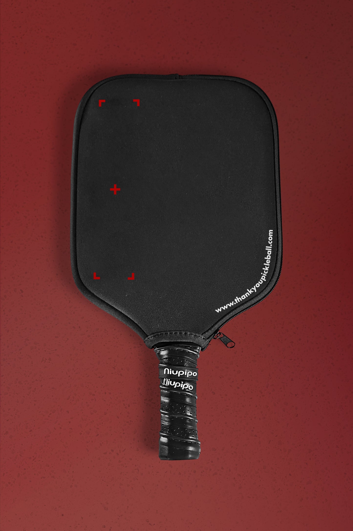 Personalized Pickleball Paddle Cover - Left Print